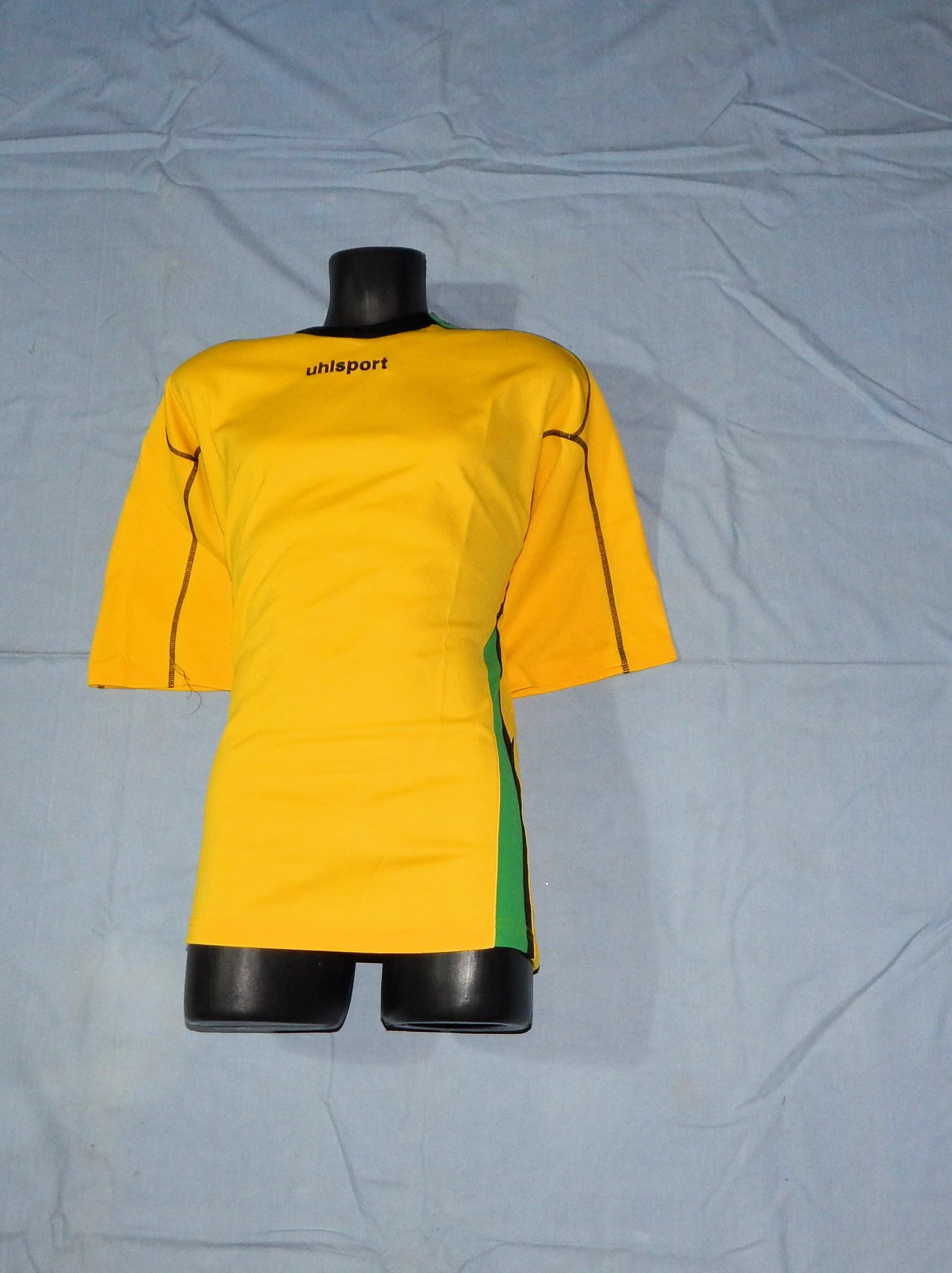 Maillot Gardien De But Uhlsport Vintage Années 90 - Neuf Avec étiquettes - Taille XL - Manches Longues Rouge