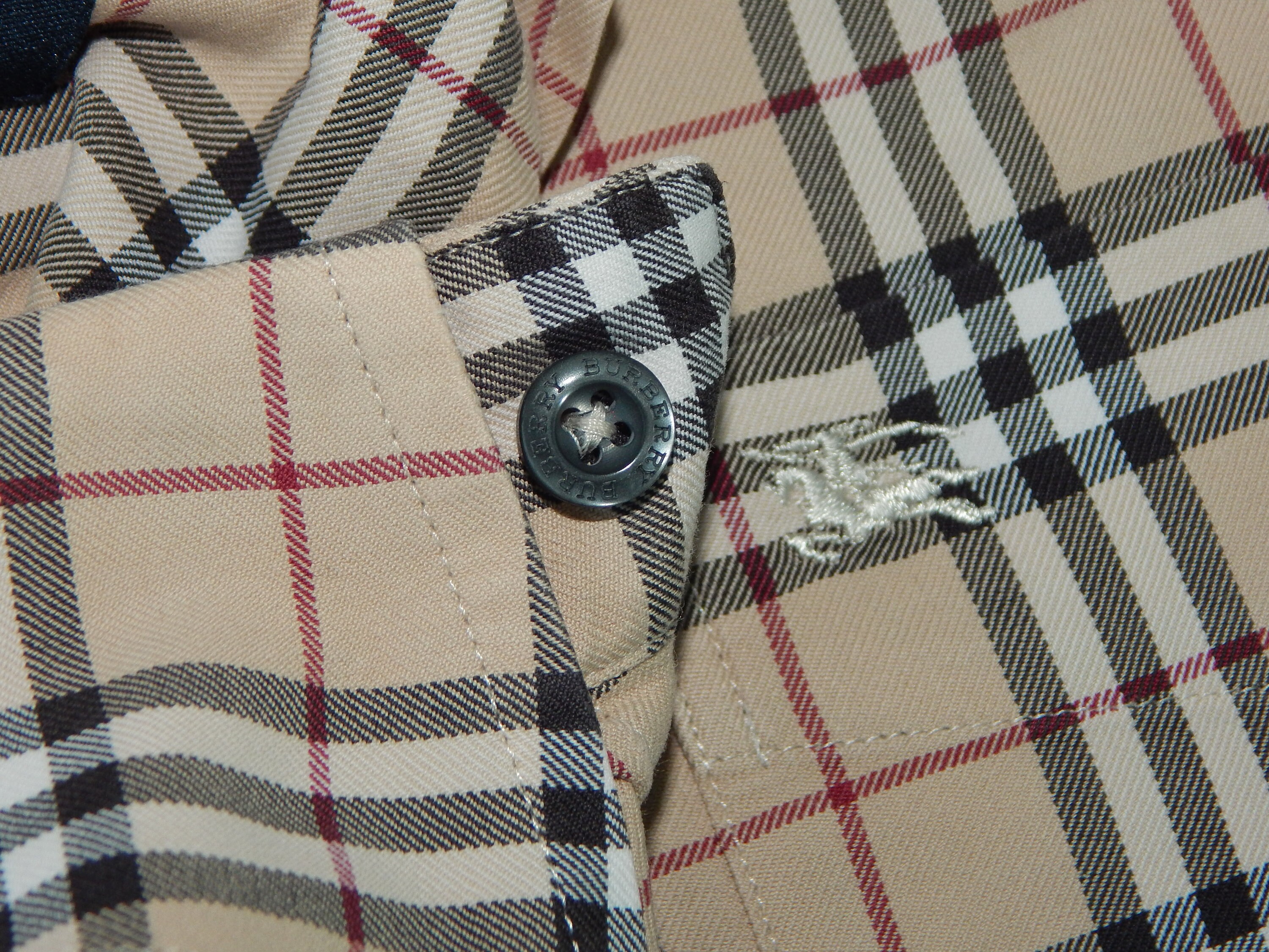 90s!Burberrys☆ベージュ L◎ノバチェックL/S shirt☆ 【公式通販】