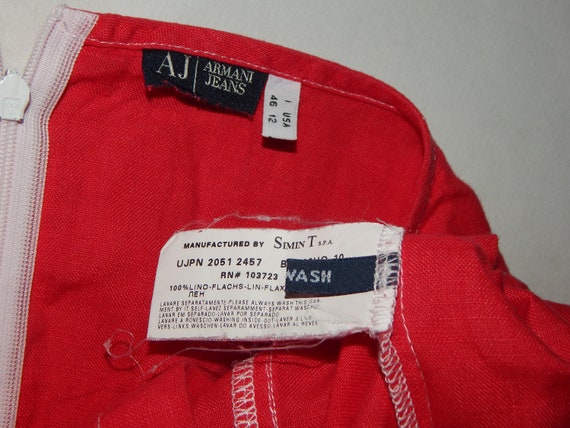 ARMANI Jeans Vintage Made in Italy Stunning Women… - image 7