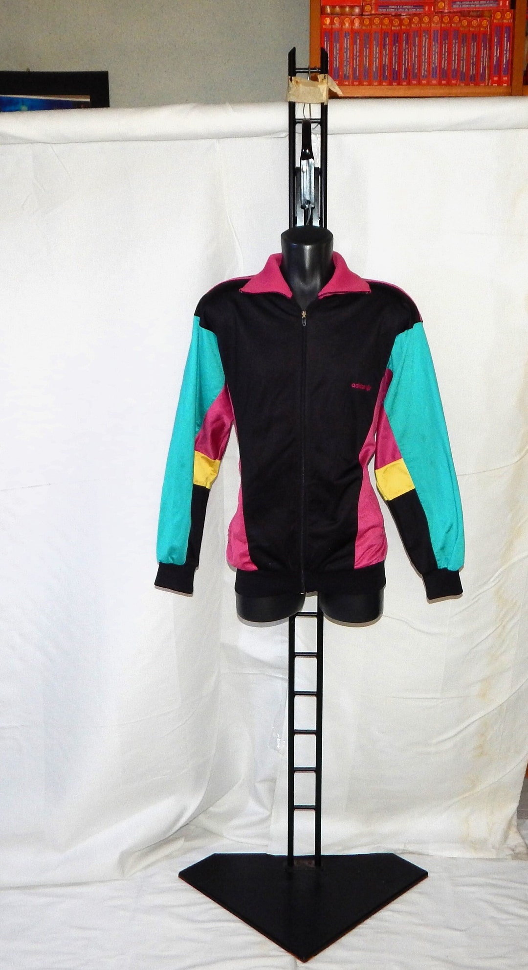 Adidas Vintage 90s Trefoil Adult's Tracksuit Top Jacket, Label Size D7 ...