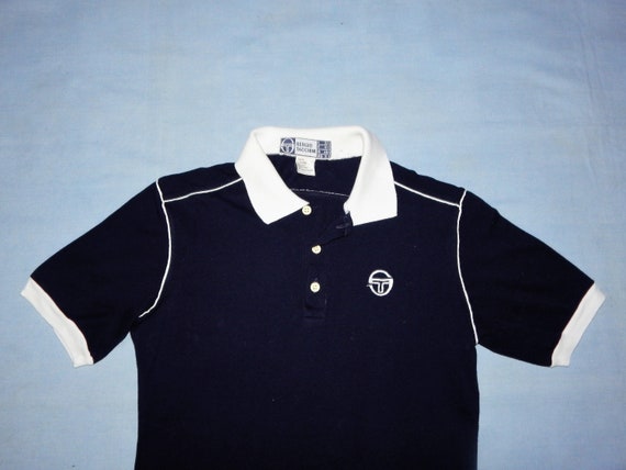 Buy Sergio Tacchini Mcenroe Vintage 80s Men's Tennis Collared Buy Sergio Tacchini Mcenroe Vintage 80s Men's Tennis Collared