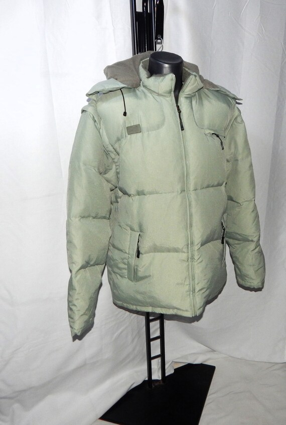 [ FILA ]★Premium Out Pocket Goose Down Padded Jacket FILA Vintage 90s / 2000s Italy Team Ski Men's Excellent