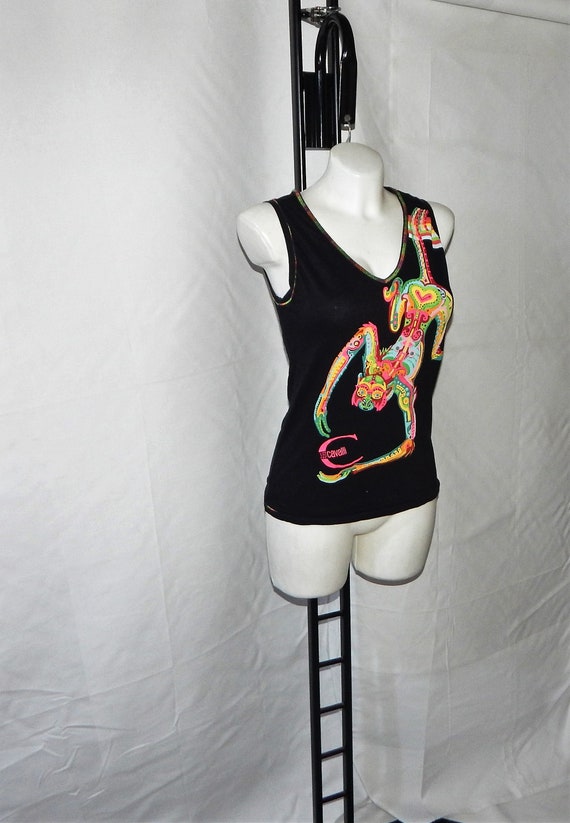 Just CAVALLI Vintage 90s Made in Italy Women's Hi… - image 3