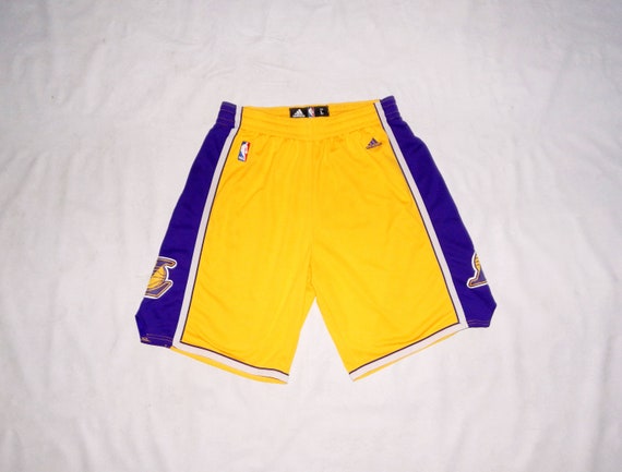 Easy 365 Pants - NBA Los Angeles Lakers Icon Swingman Kids' Shorts Yellow  EZ2B7BCQL - LAK