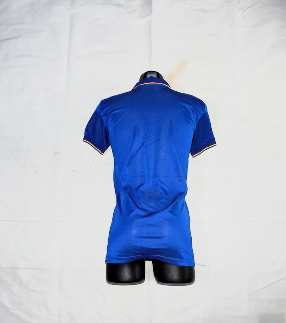 イタリア代表 サッカーウェア Diadora製 ヴィンテージ 総柄 M相当 ITALIA 80s /90s Vintage Official Diadora Made in Italy Football