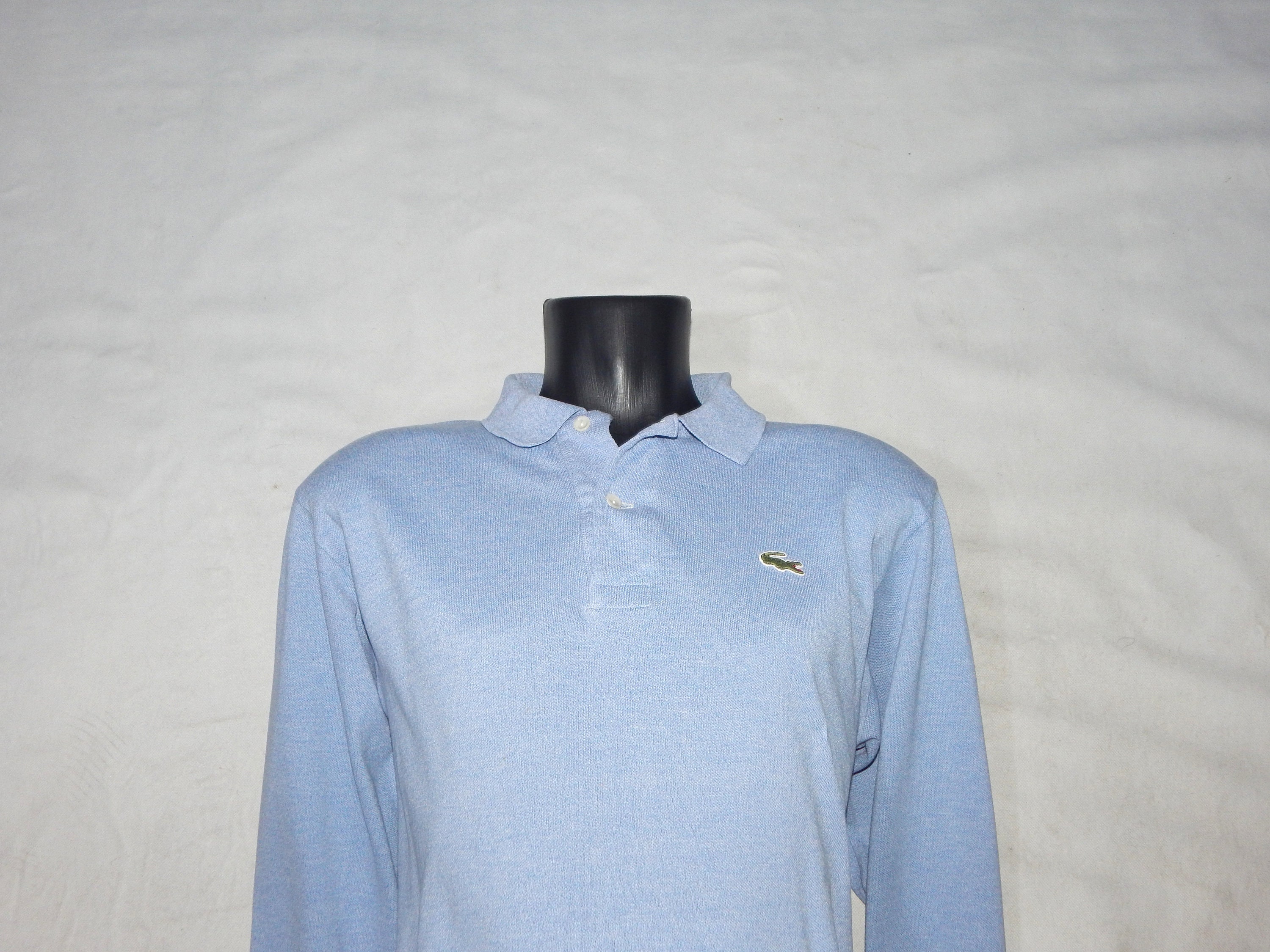 LACOSTE Vintage Late 70s to 80s Men's Collared Long - Etsy