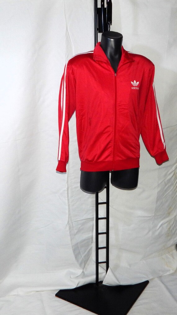 Adidas Vintage 90s Trefoil Adult's Tracksuit Top Jack… - Gem