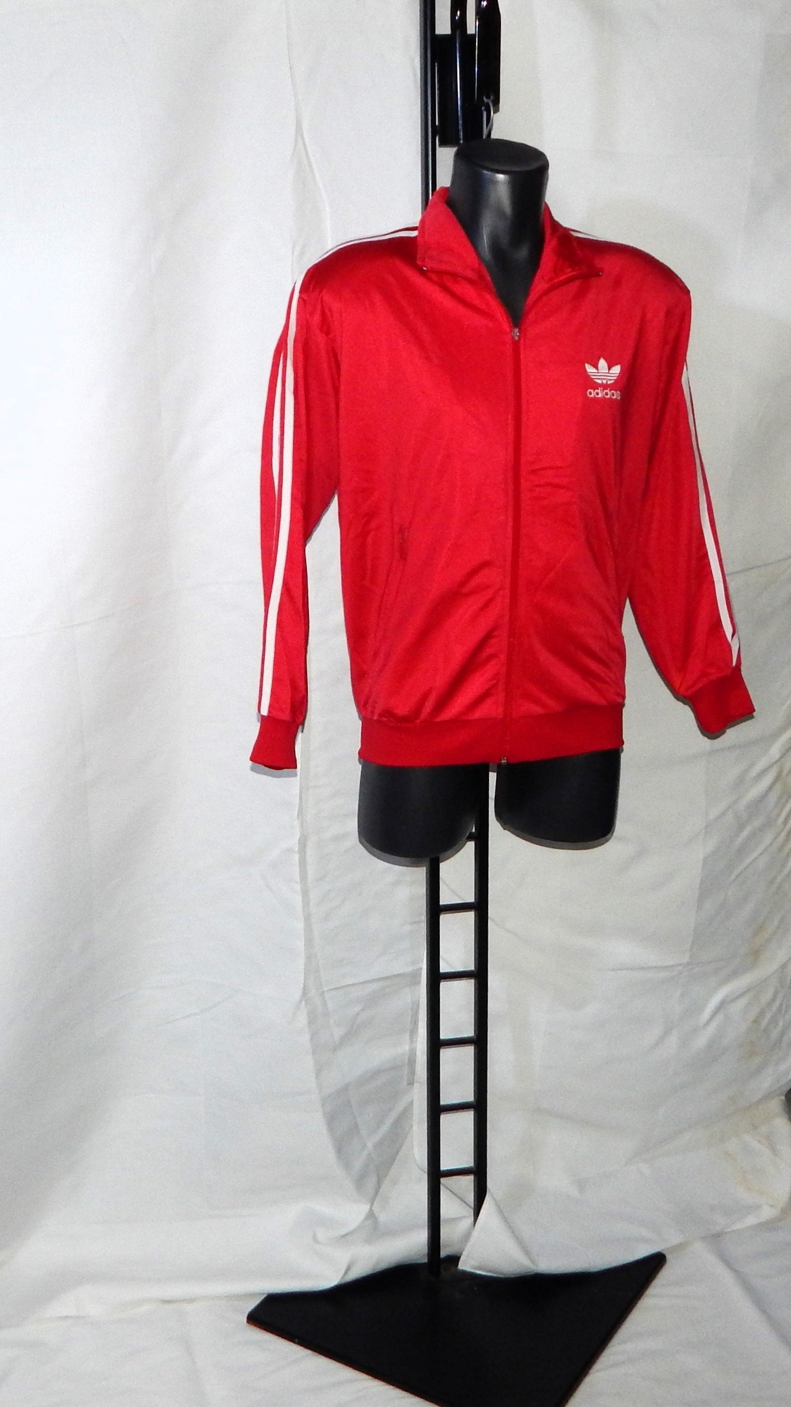 VINTAGE 1980s〜adidas TRUCKSUIT JACKET 国旗 VINTAGE 1980s〜adidas TRUCKSUIT JACKET 国旗 VINTAGE 1980s