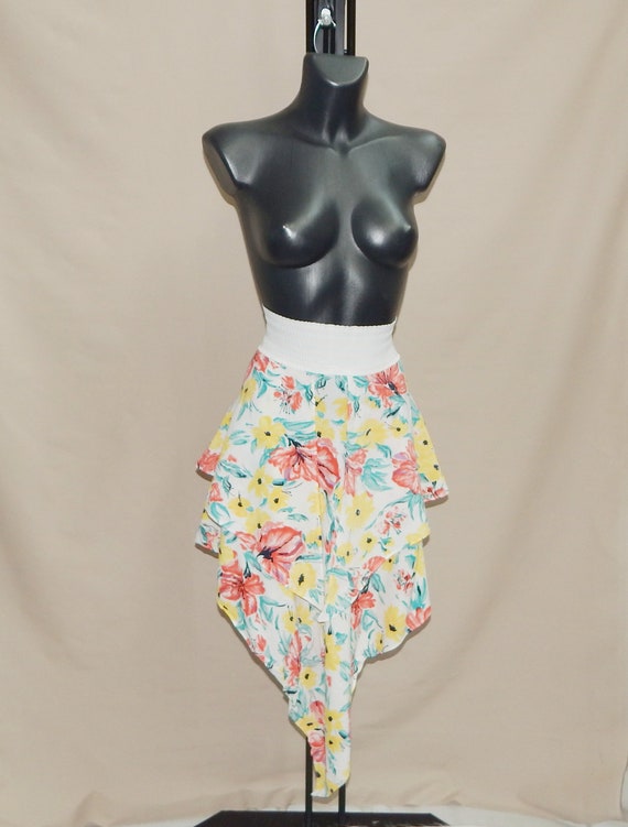 Vintage Late 80s to 90s Amazing Rare Women's Flor… - image 5