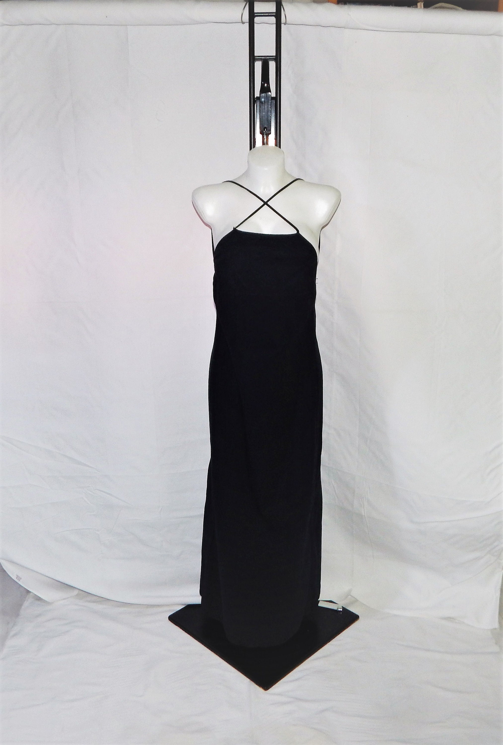 【美品】✨Narciso Rodriguez✨ベアトップドレス✨黒✨ワンピース✨ NARCISO RODRIGUEZ Vintage 90s Made in Italy Exclusive Women's High