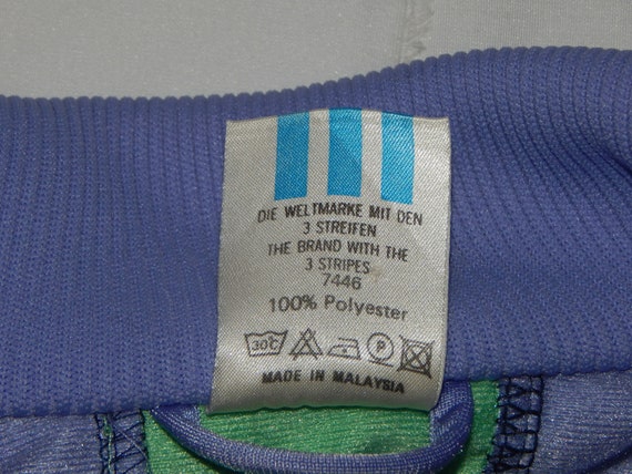 Vintage 1980'S Adidas Trefoil Logo Blouson, Men's XL unclear navy blue type Vintage Second Hand