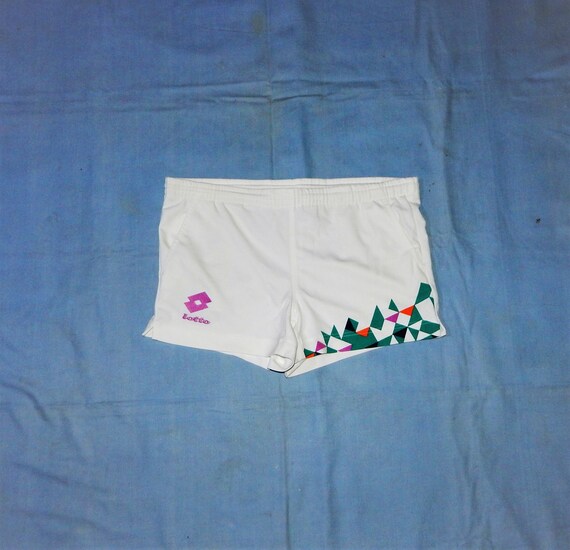 LOTTO Vintage 90 Becker Collection Excellent Adults Tennis Shorts