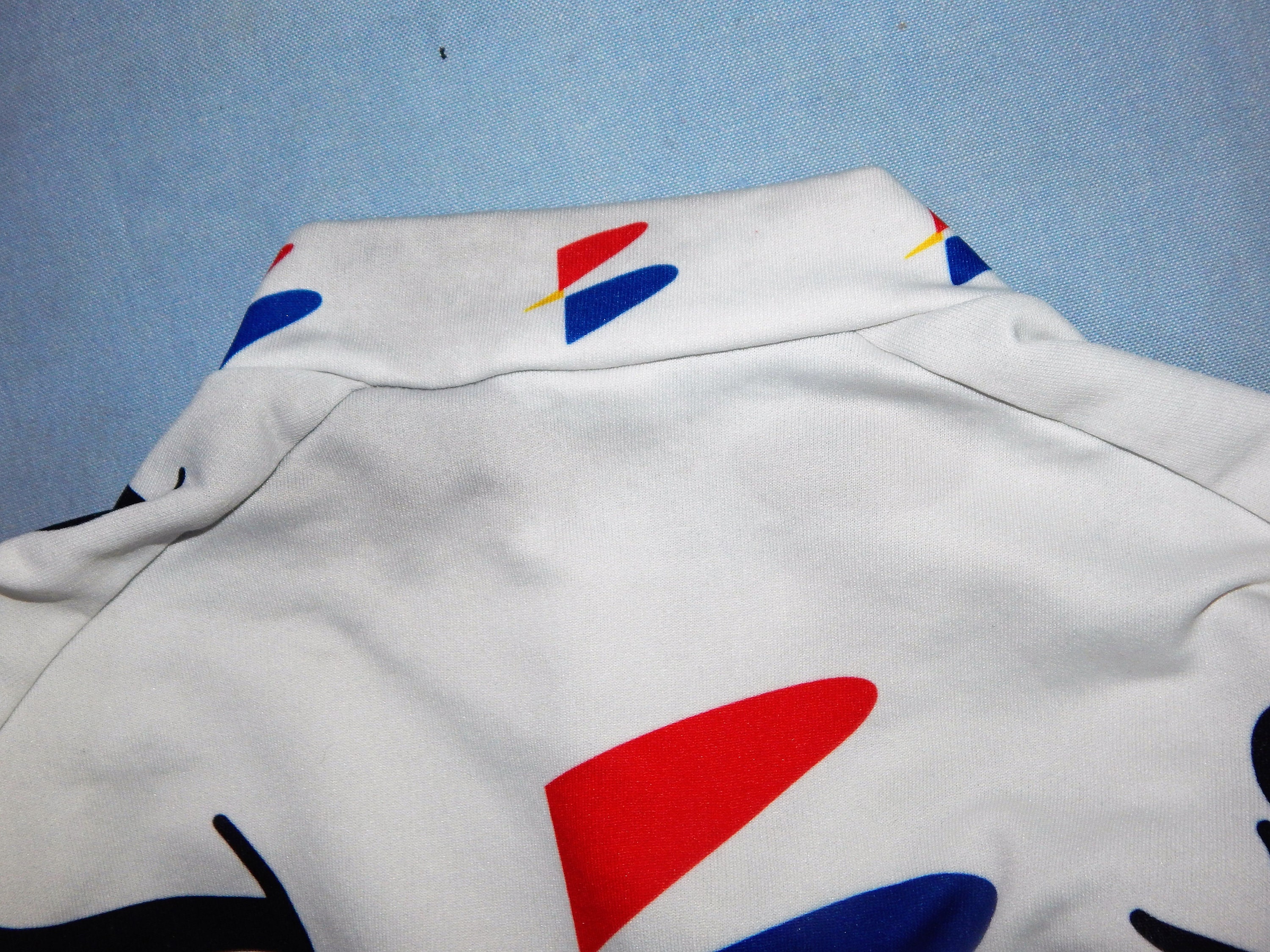 Veste Cyclisme Vintage Banesto - Pile Jersey, Espagne, Années 90, Taille 7