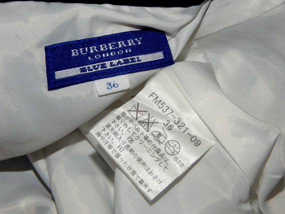 BURBERRY Vintage 90s Blue Label Excellent Unworn … - image 6