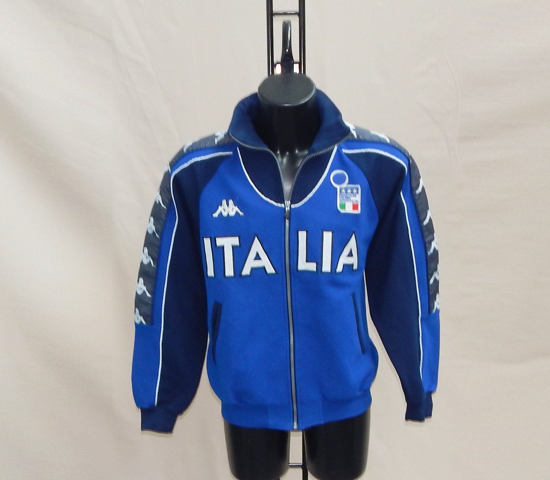 Italia Football Team Rare Kappa Vintage 2000 Retro Tracksuit