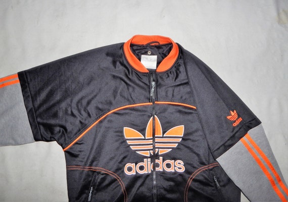 Adidas trainingsanzug grau orange hotsell