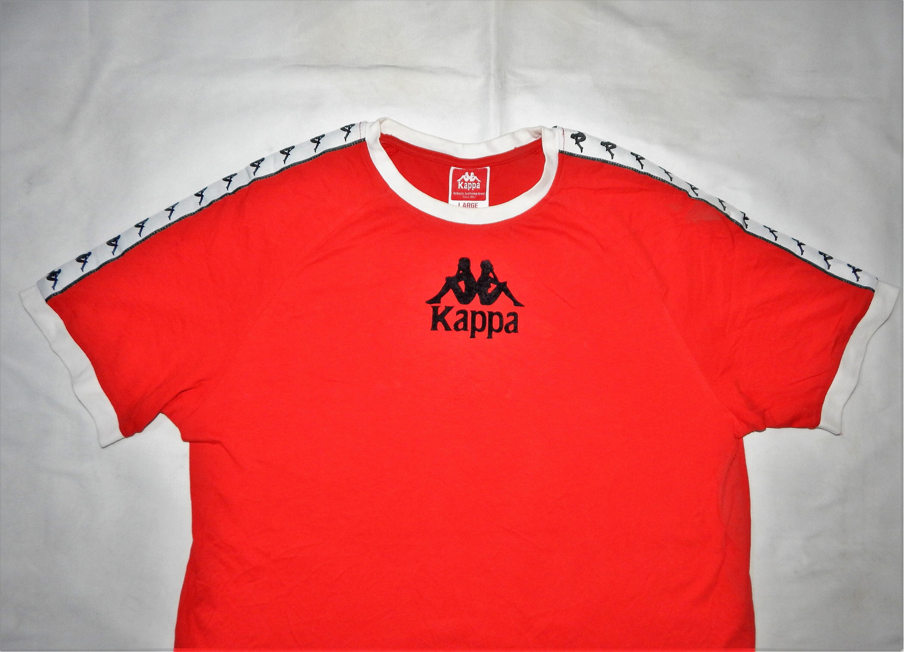 KAPPA Vintage 2000s Excellent Adults' Training Sport Crew Neck T