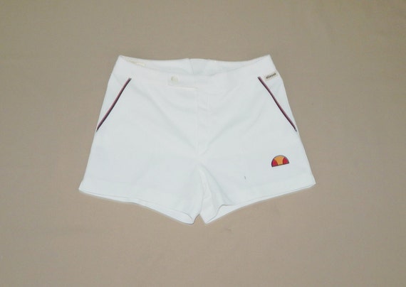 ELLESSE Vintage 80s Rare Adults' Tennis Shorts . Label - Etsy