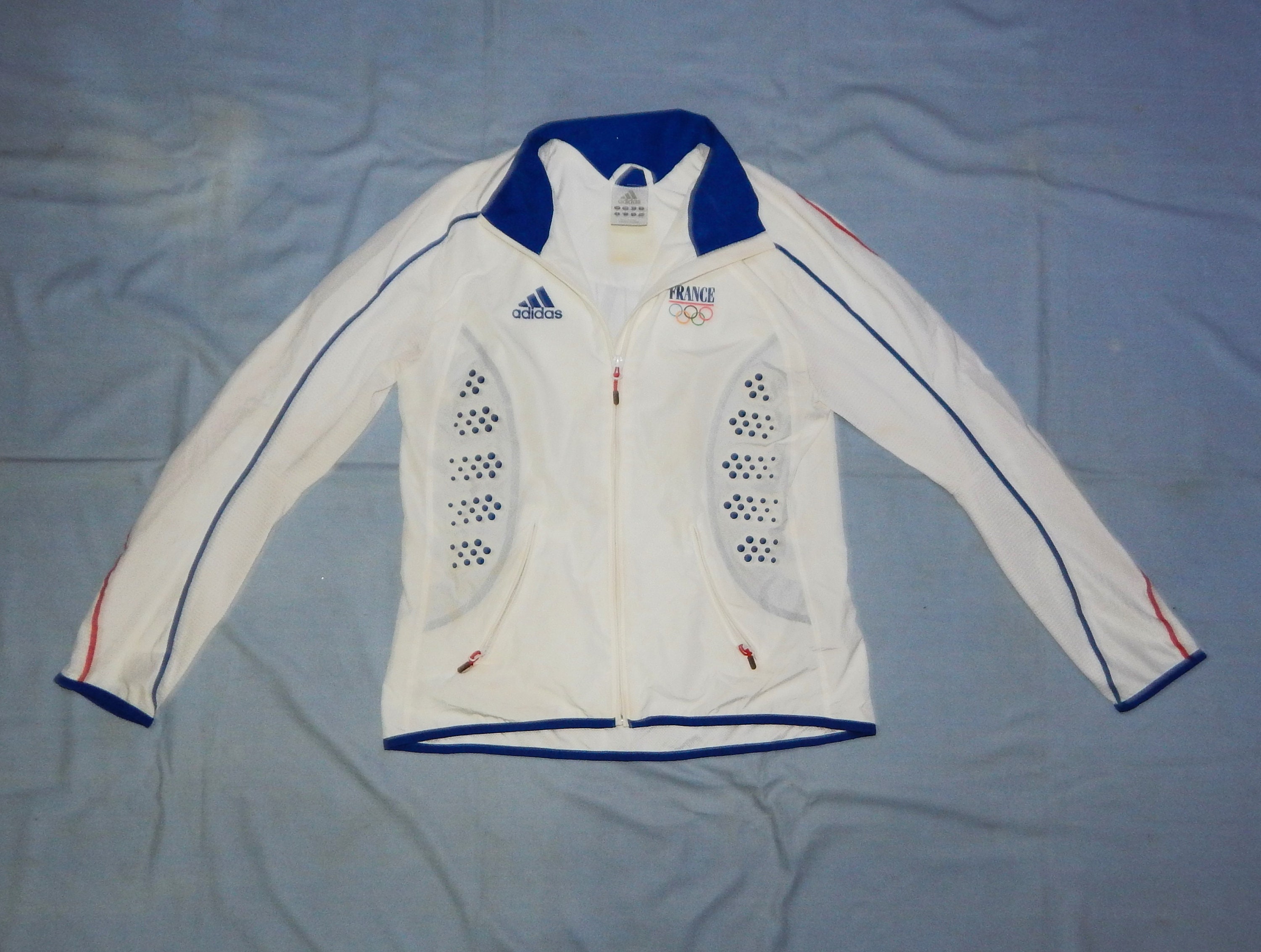 ADIDAS France Vintage 2000s Official Olympics Track Jacket