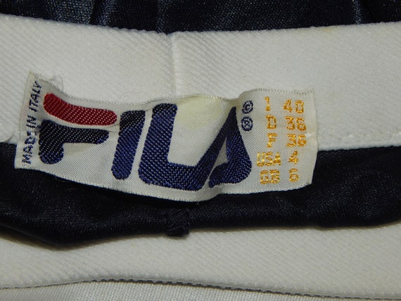 FILA Vintage 80s Made in Italy Adult's Running tr… - image 6