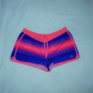 ADIDAS Vintage 2000er Damen Beachwear Sport Shorts. Label Größe: D 40 , GB 14, Us M. Bunt