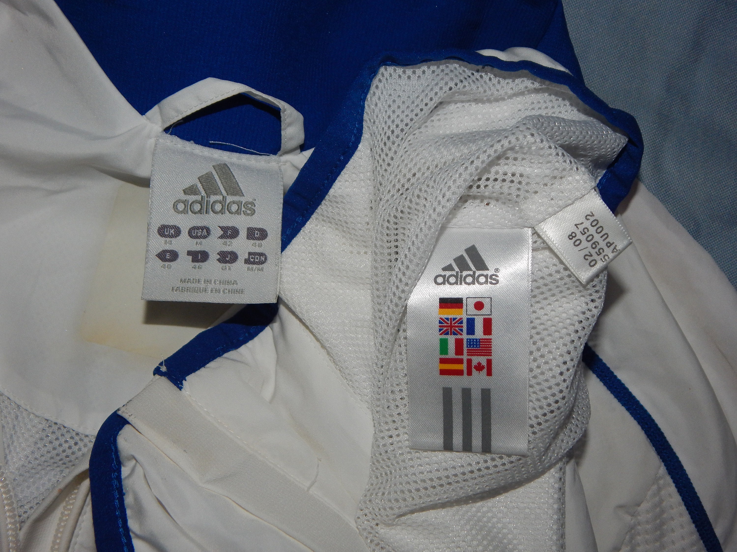 ADIDAS France Vintage 2000s Official Olympics Track Jacket