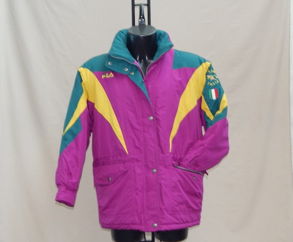 FILA Skiiting Italia Vintage 80s Rare Men's Thermal