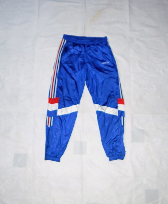 ADIDAS Vintage 80s to 90s France Excellent Adults Football Team Tracksuit Pants. Label Size US 38 Uk 36 38 IT S D 4. Green beige Etsy
