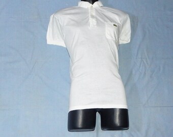 70’s LACOSTE Men's Logo Stripe Zip-Up Sweatshirt - Sweaters & Sweatshirts - New