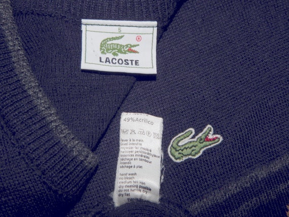 Lacoste Vintage 90s to 2000 Excellent Amazing Men… - image 7