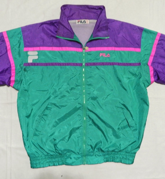 fila vintage tracksuit top