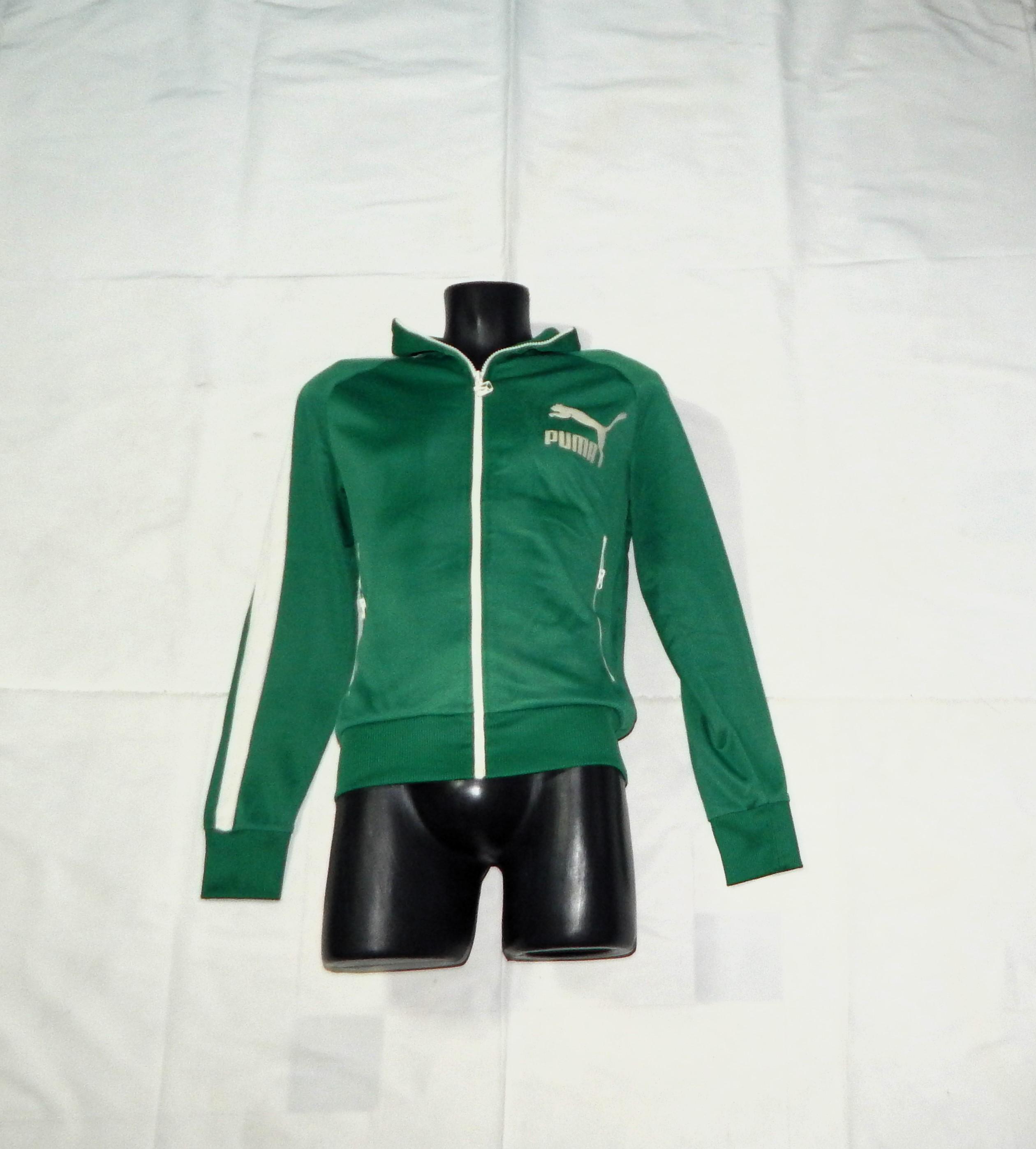 【70〜80s】vintage PUMA track jacket 西ドイツ製 80s Puma Vintage Men's Track Jacket Size M Black & Acid