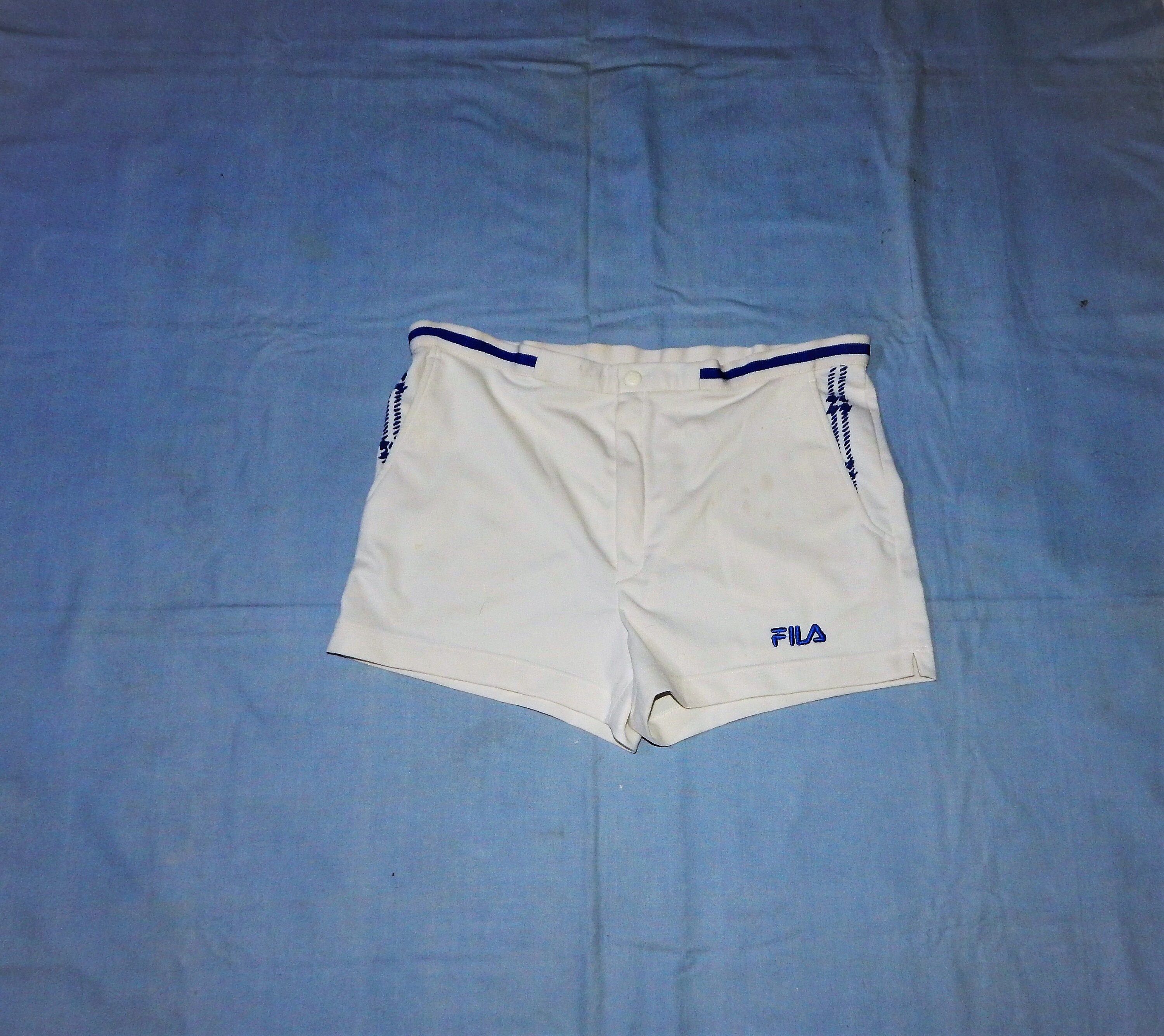 FILA Becker Vintage 80s/90s Men's Tennis Shorts, Label Size IT52