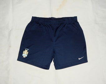 NIKE vintage jaren 2000 zeldzame Uruguayaanse nationale voetbalteamshorts, maat L, VK 34/36, It 54/56. Blauw