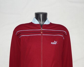 PUMA Vintage 90s Rare Made in Italy Adults' Training Tracksuit Top