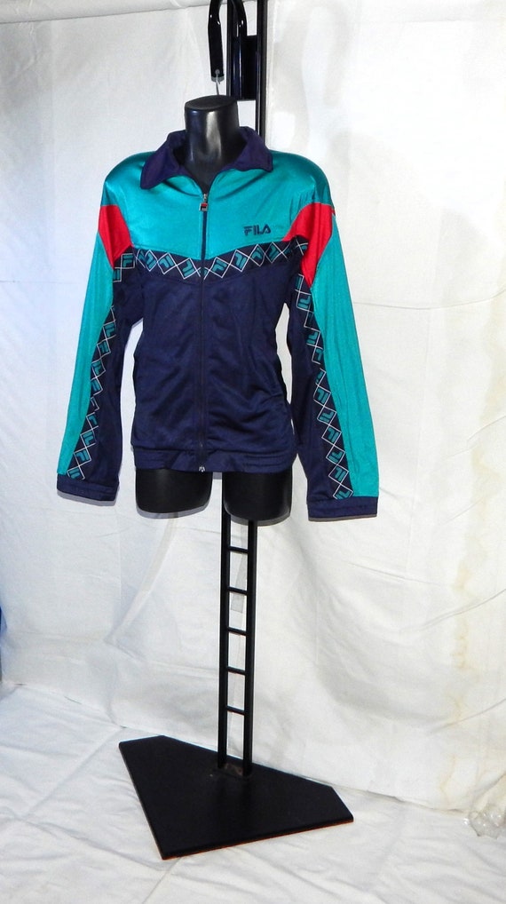 FILA RARE VINTAGE 90s Adults' Tennis Sport Tracksuit Top Jacket