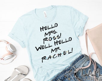Mrs Ross T Shirt - Etsy