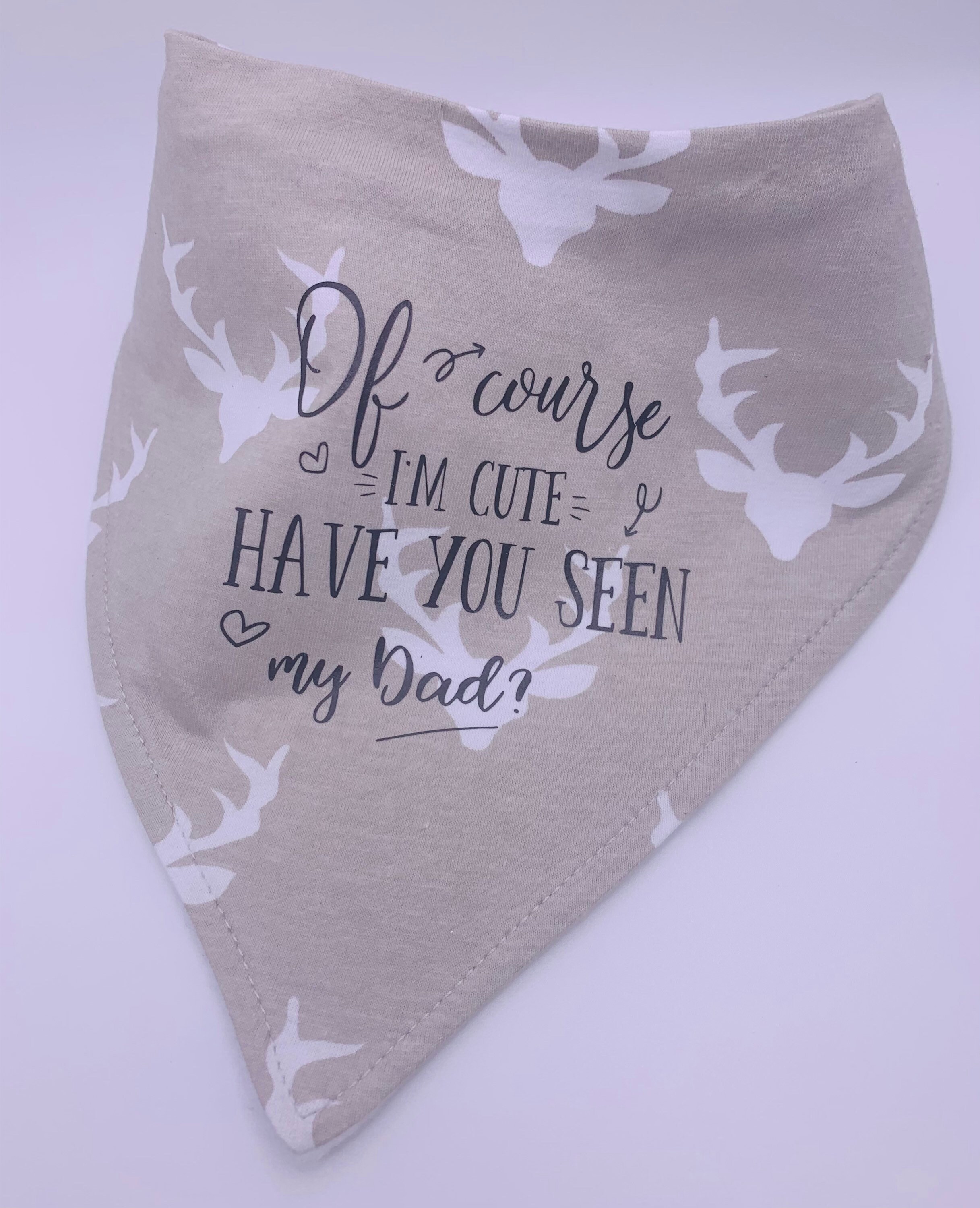 Funny Bandana Bib Alert Check Out This Bandana Bib With Funny Etsy