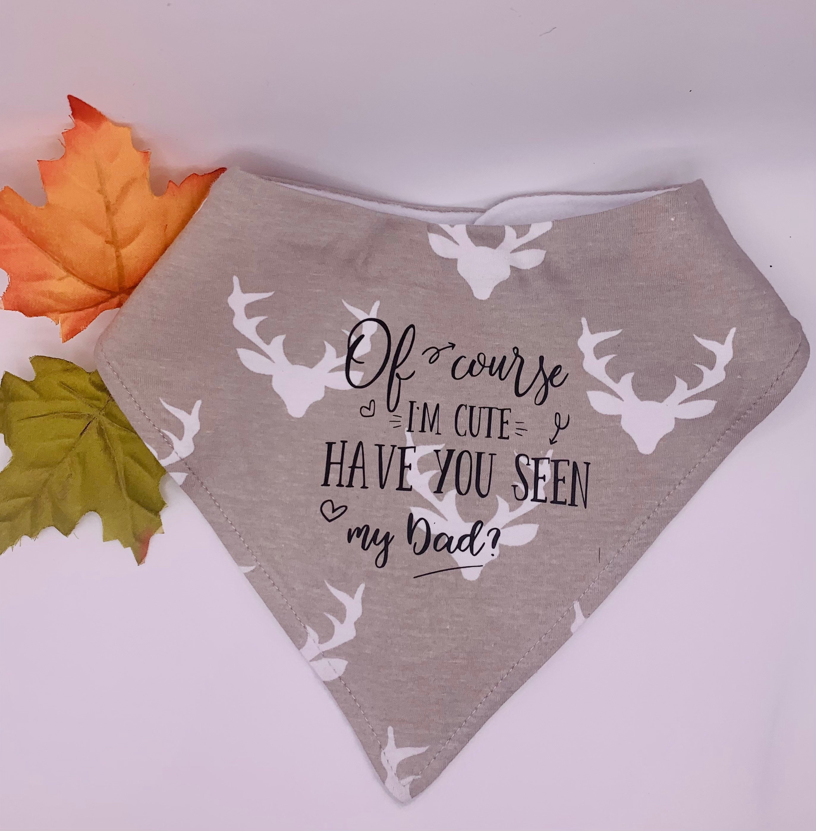 Funny Bandana Bib Alert Check Out This Bandana Bib With Funny Etsy