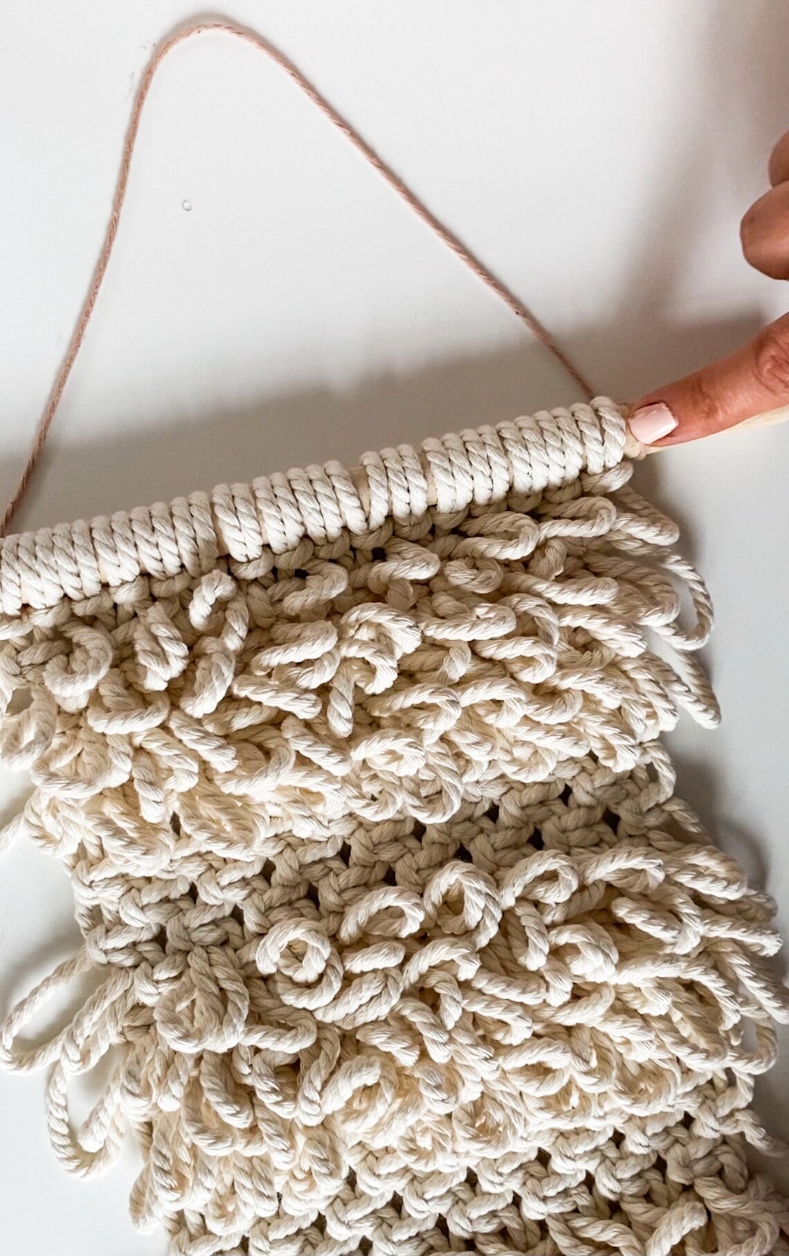 PATTERN Texture Queen Macrame Pattern 2 Ways INTERACTIVE Etsy