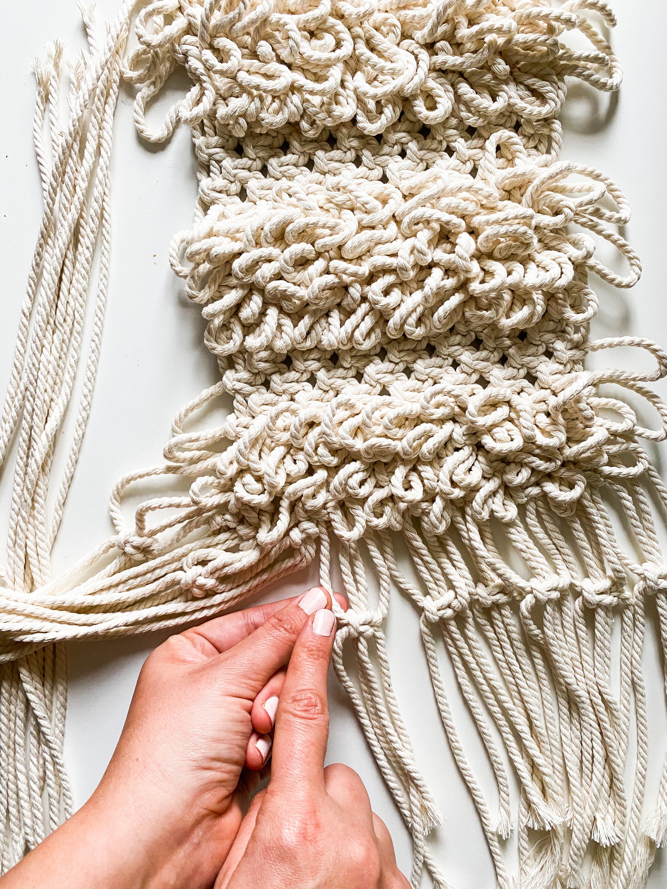 PATTERN Texture Queen Macrame Pattern 2 Ways INTERACTIVE Etsy