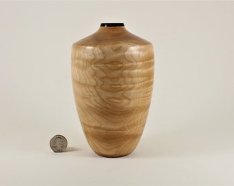 Wood turned vase | Etsy