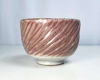 Pink Ceramic Bowl, Pottery Bowl, Stoneware Bowl