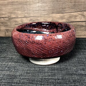 Decorative Ceramic Bowl, Textured Pottery Bowl