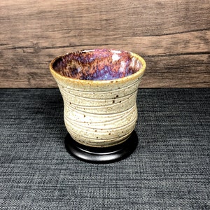 Pottery Tumbler, Ceramic Cup, Large Coffee Cup