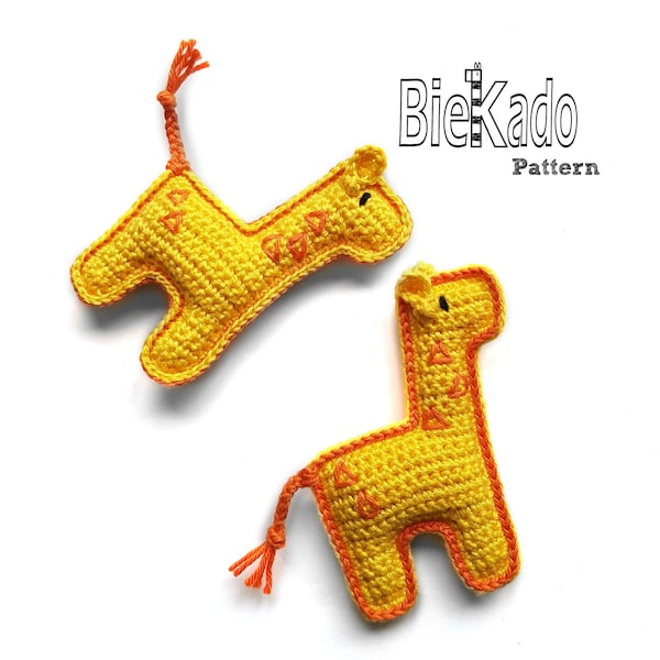 Crochet pattern mini giraffe