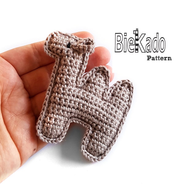 Crochet pattern mini camel