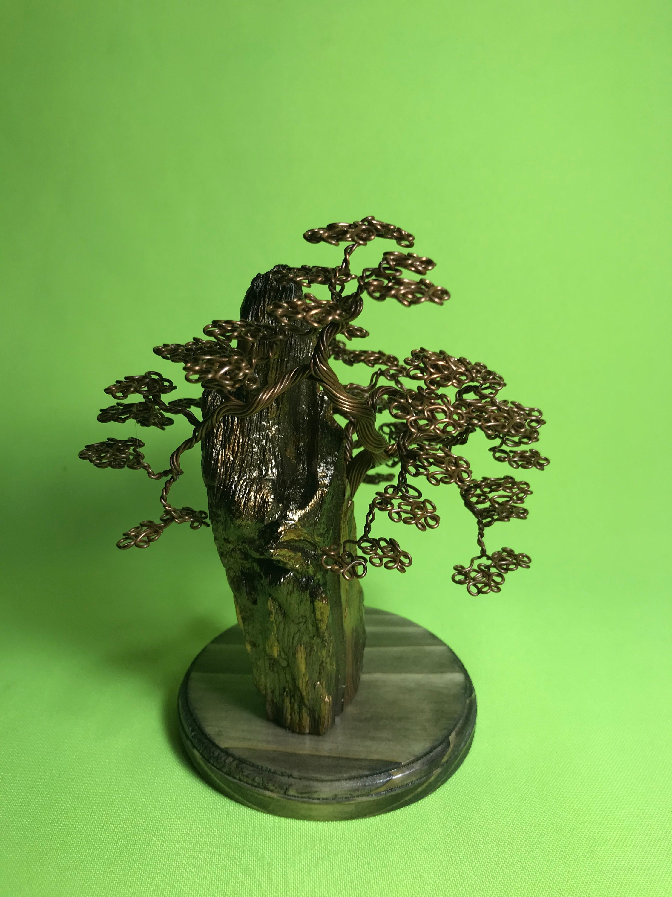 Bonsai TreeBonsai Wire Tree SculptureCopper SculptureCopper Etsy