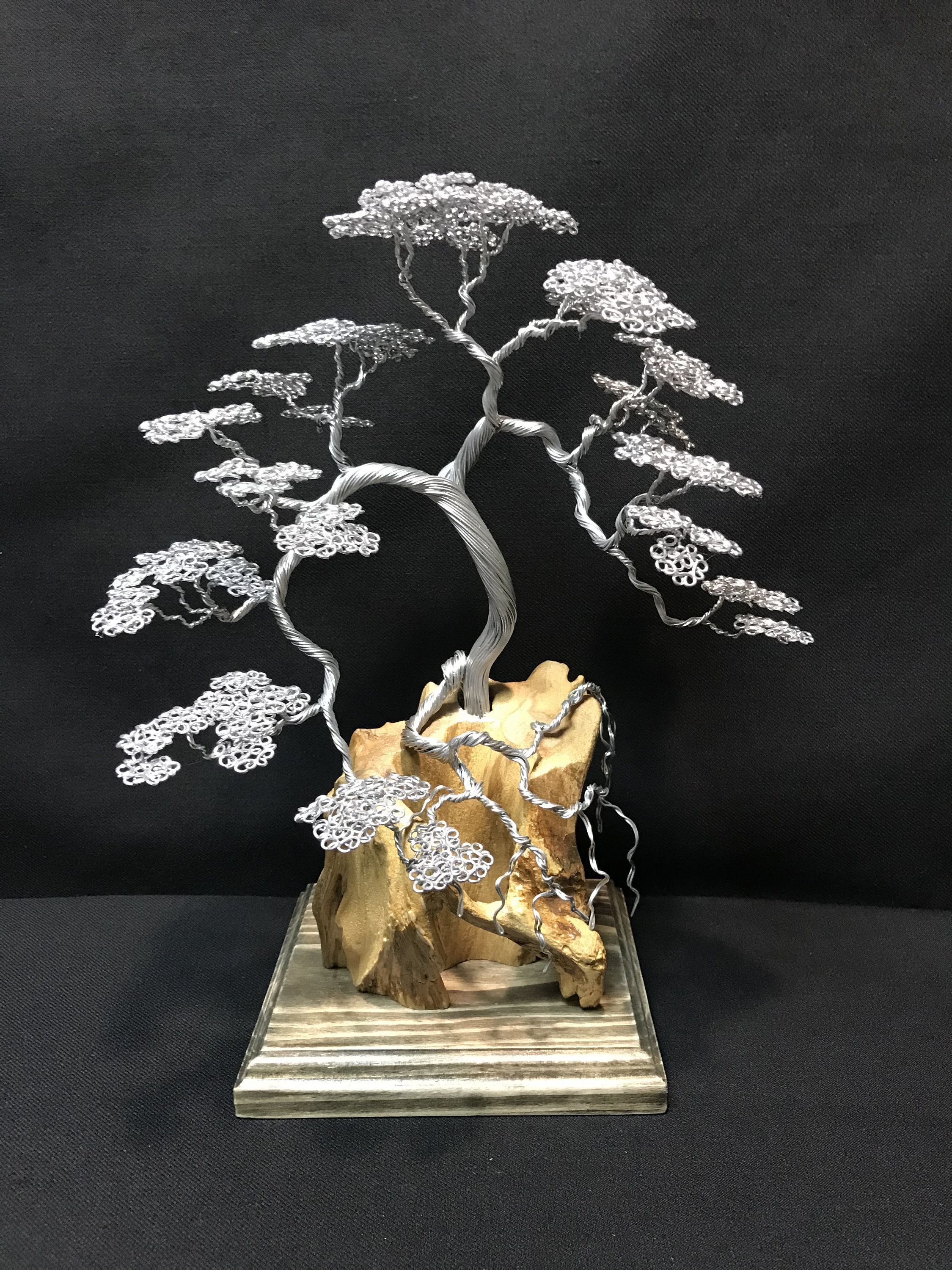 Bonsai Baum Draht Baum Kupfer Baum Draht Baum Skulptur Etsy
