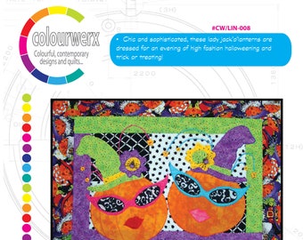 Pumpkin Divas - PDF Quilt Pattern CWLIN-008